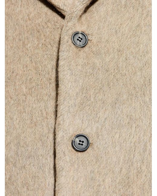 Samsøe & Samsøe Natural Single-Breasted Coat for men