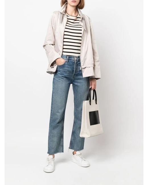 Moorer Multicolor Zip-Up Hooded Jacket