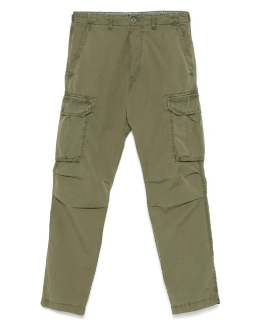 chesapeake's Green Cotton Trousers for men