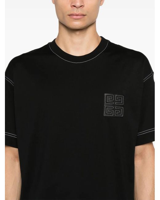 Givenchy Black Classic Cotton T-Shirt for men