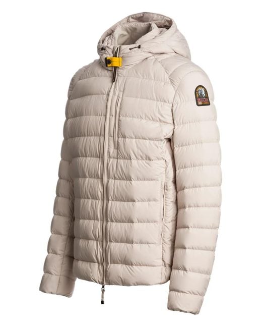Parajumpers Natural Last Minute Hooded Quilted Jacket for men