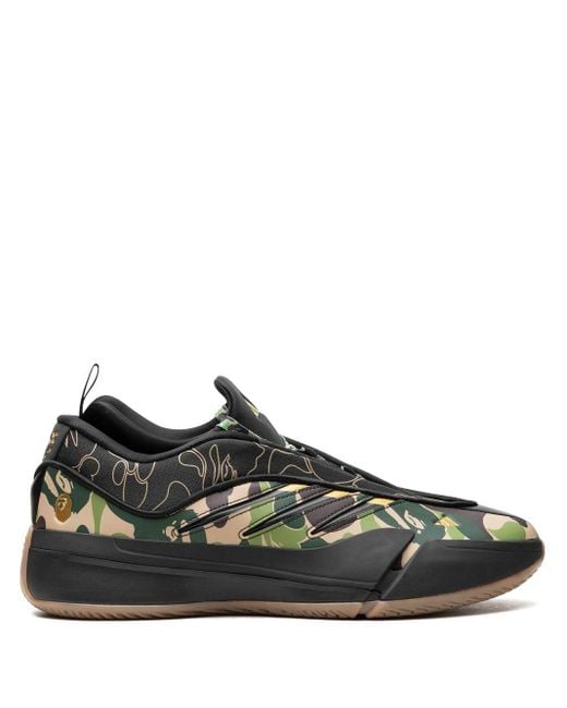 adidas Camo Print Lace Up Sneakers in Black for Men Lyst