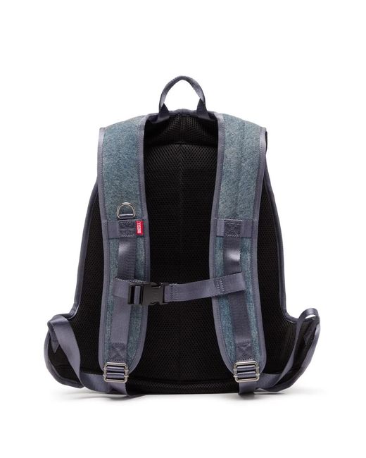 DIESEL Blue 1Dr Pod Hard-Shell Backpack for men