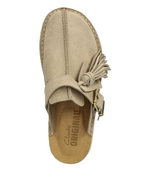 Clarks Natural Trek Mule Suede Slippers