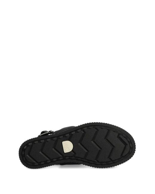 Sorel Black Ona Sandals