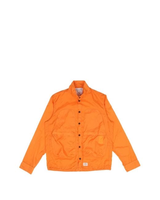 RANRA Orange Long-Sleeve Shirt for men