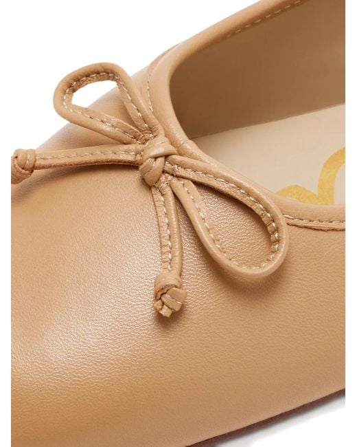 Sam Edelman Brown Alie Leatherballet Flats