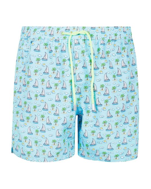 Costume Da Bagno Micro Fantasy di Mc2 Saint Barth in Blue da Uomo