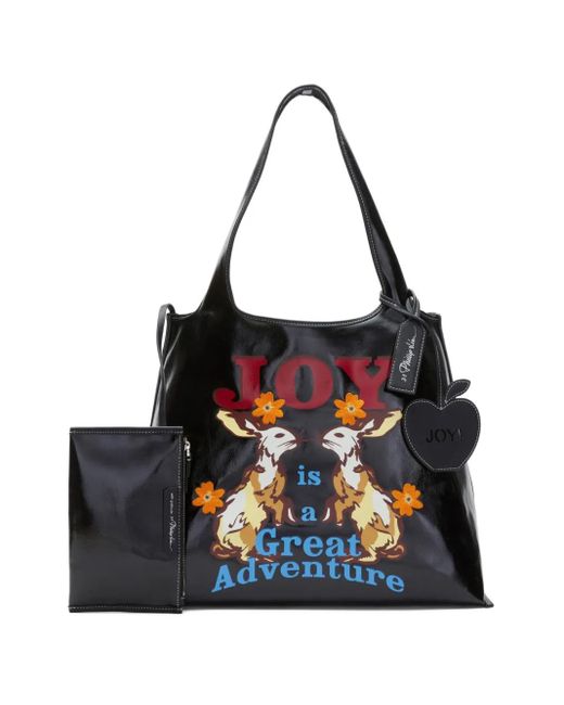 3.1 Phillip Lim Joy Is A Great Adventure Shopper in het Black