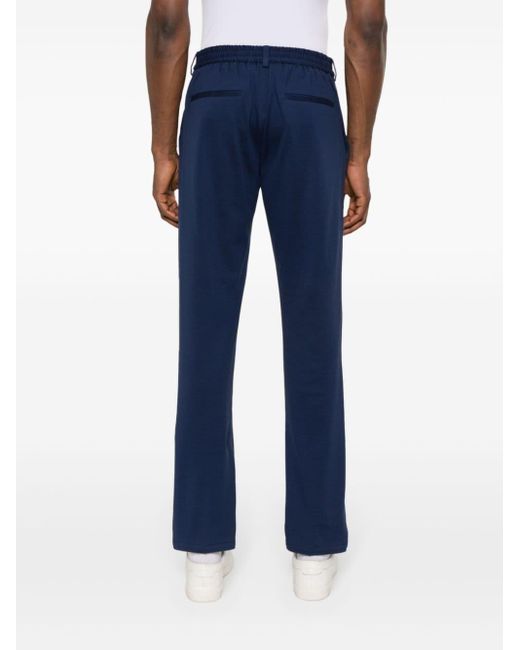 Circolo 1901 Blue Piqué Tapered Trousers for men