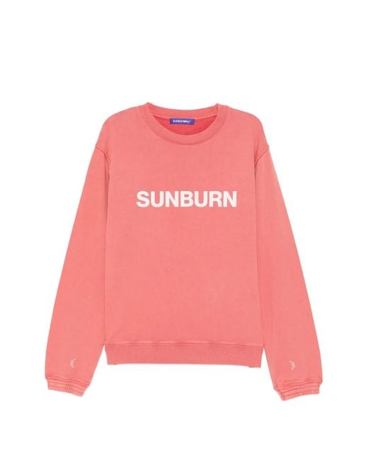 A_COLD_WALL* Pink Logo-Print Sweater for men