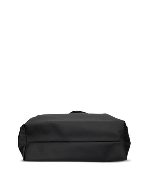 Lacoste Black Large Zip-Top Tote Bag