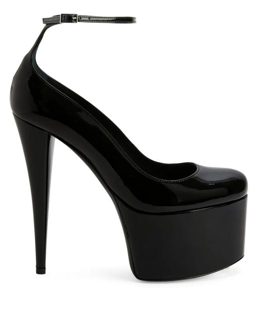 Giuseppe Zanotti Black 150Mm Gz-Yana Platform Pumps