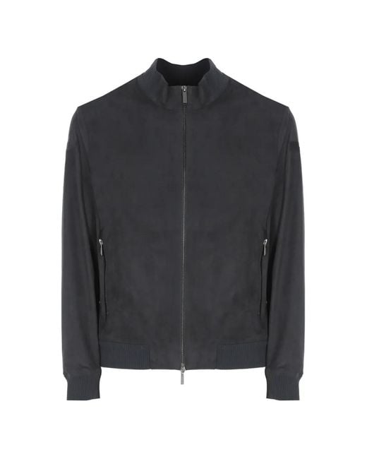 Rrd Gray Zip-Up Bomber Jacket for men