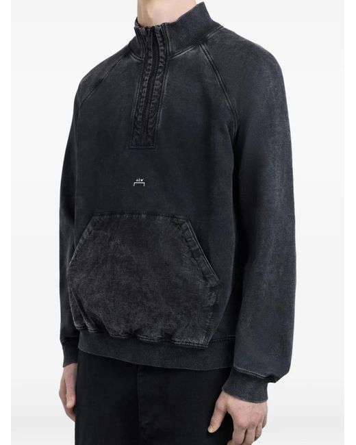 A_COLD_WALL* Black Zip-Up Sweatshirt for men