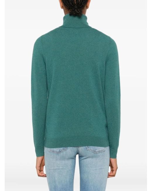 Eric Bompard タートルネック セーター Green