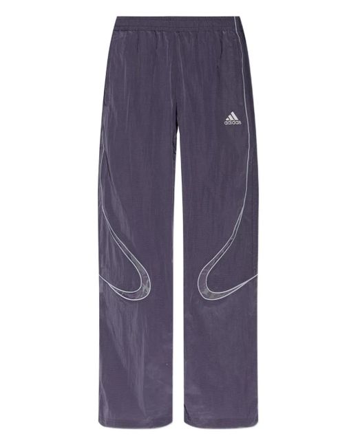 メンズ Adidas トラックパンツ Blue