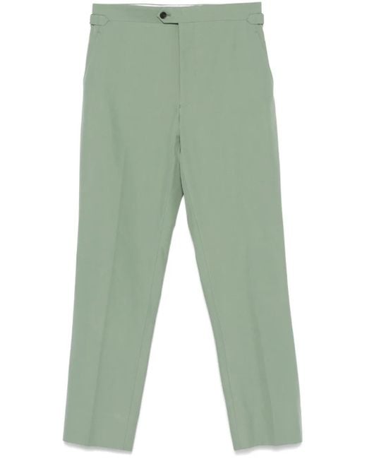 Fursac Green Cotton Trousers for men