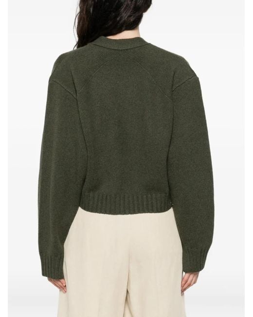 Proenza Schouler Vネック カーディガン Green