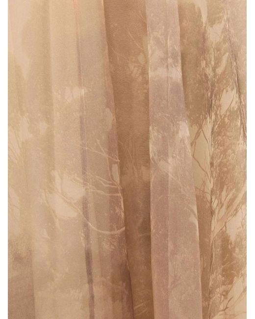Zimmermann Organza Maxi-Rok in het Natural