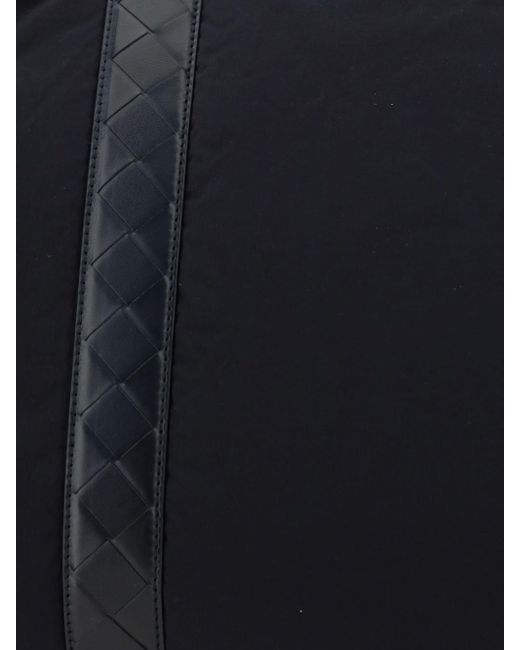 Bottega Veneta Black Large Crossroad Holdall Bag for men