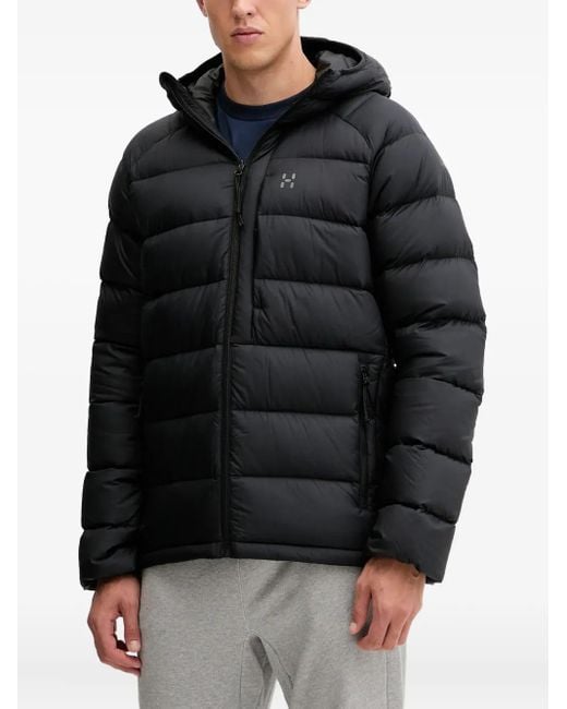 Haglöfs Rosson Jack Met Ritssluiting En Capuchon in het Black voor heren