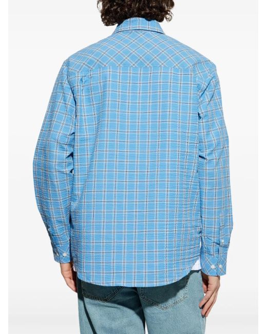 Chemise Sadamon Samsøe & Samsøe pour homme en coloris Blue