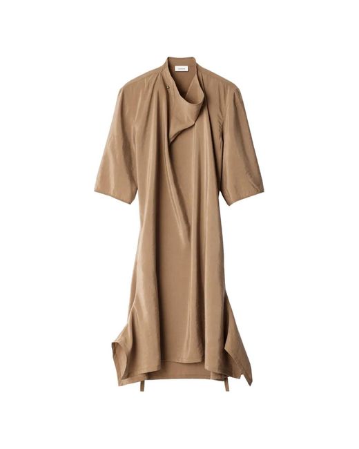Lemaire Natural Soft-Collar Dress