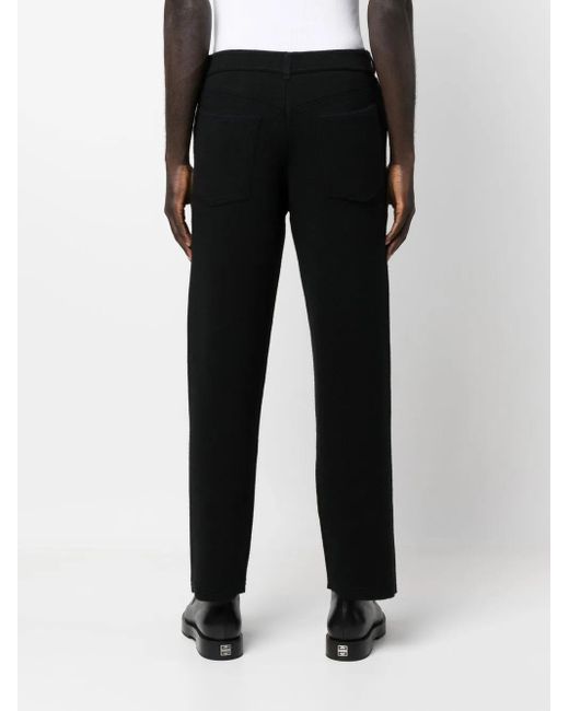 Barrie Straight Broek in het Black voor heren