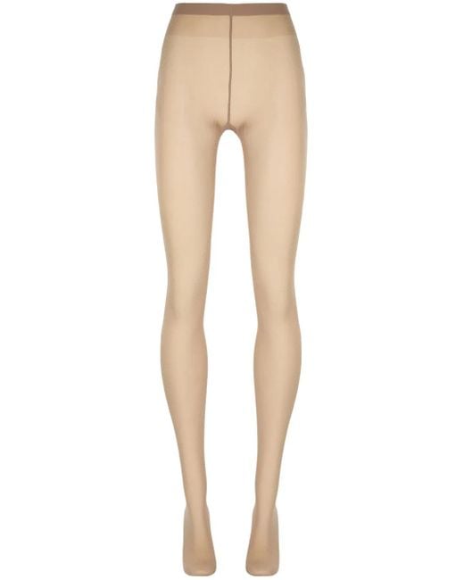 Wolford Natural Strumpfhose Mit Mikro-Punktemuster