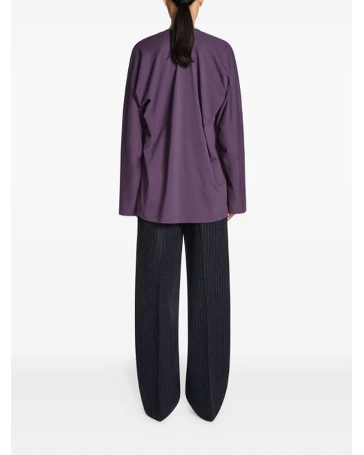 Dries Van Noten ストライプ パンツ Blue