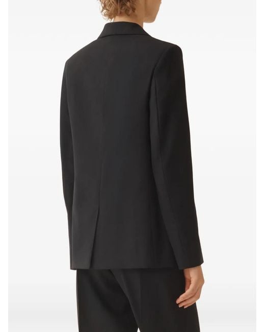 Fabiana Filippi Black Notch-Lapels Blazer