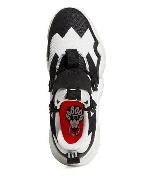 Adidas Black Trae Young 1 Sneakers for men