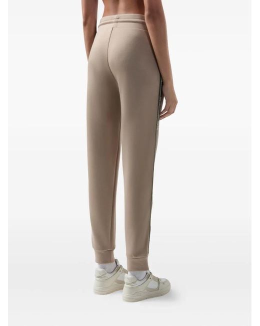 Gcds Natural Logo-Tape Scouba Track Pants