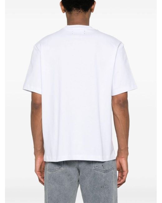 T-shirt blanc à logo Amiri pour homme en coloris White