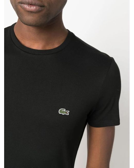 Lacoste Black Tee Shirts for men