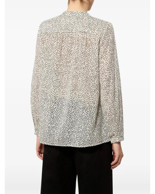 Isabel Marant White Haut Maria