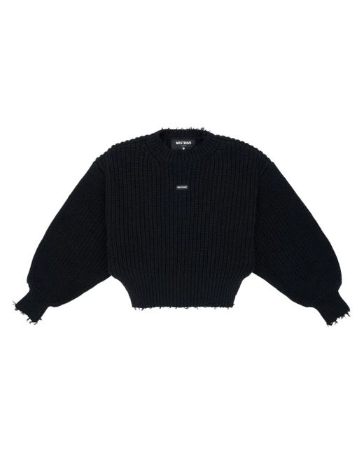 Jersey con parche del logo WRSTBHVR de color Black