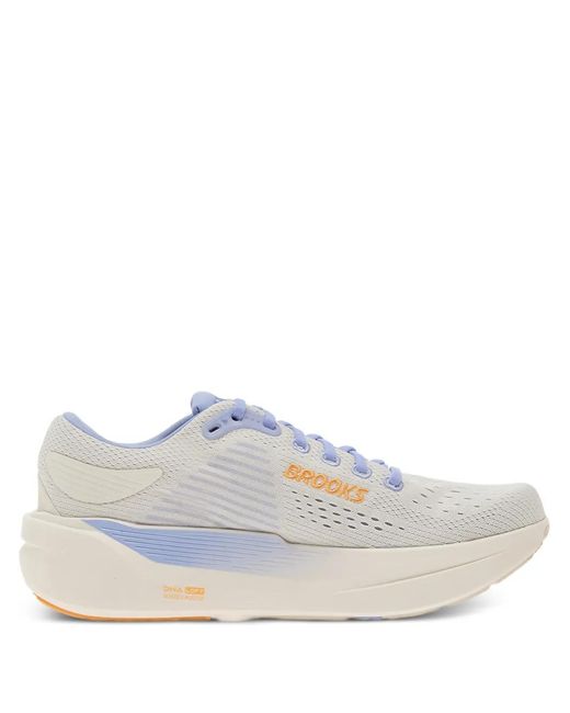 Brooks White Ghost Max 3 Laced Sneakers