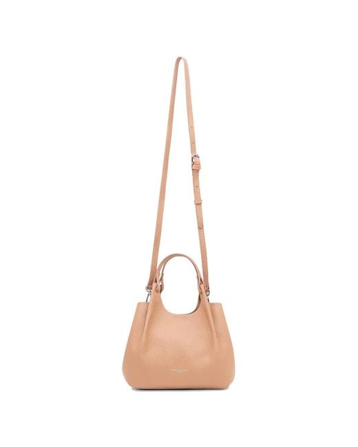 Gianni Chiarini Natural Dua Leather Tote Bag