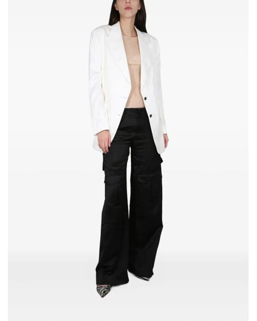 Tom Ford White Buttoned Blazer