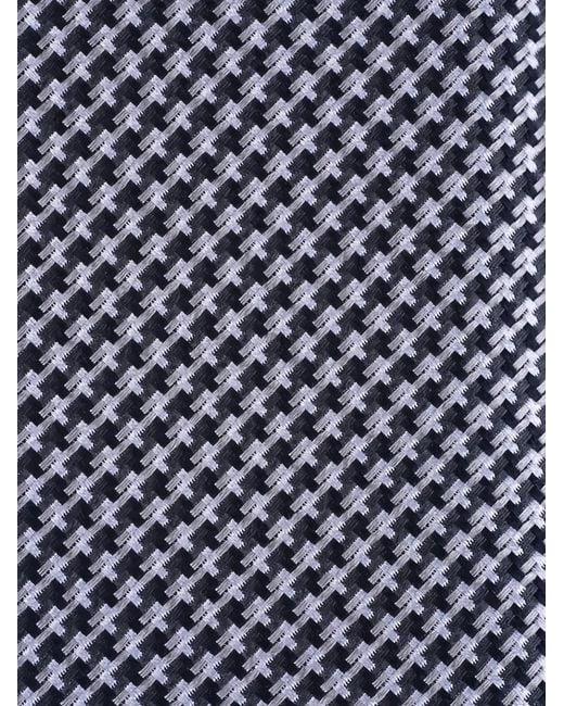 Tom Ford Blue Patterned Tie for men