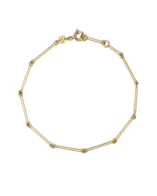We by WHITEbIRD White 14Kt Yasmine Small Articulated Bracelet