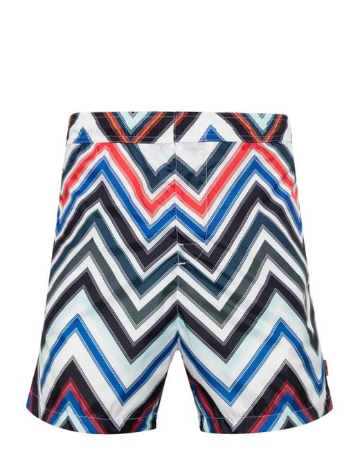 Missoni Multicolor Medium Length Swim Short for men