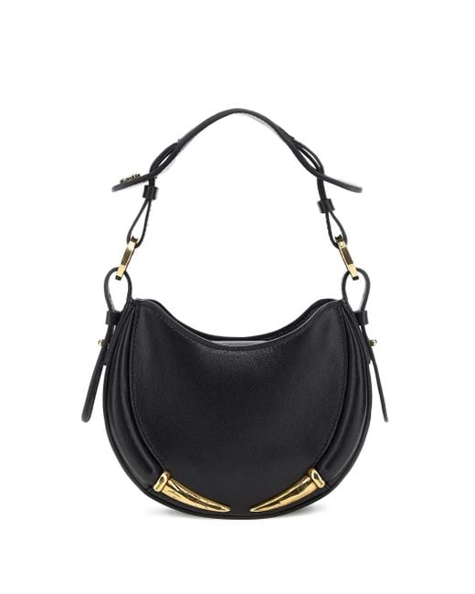 Borsa A Spalla Con Design Curvo di Roberto Cavalli in Black