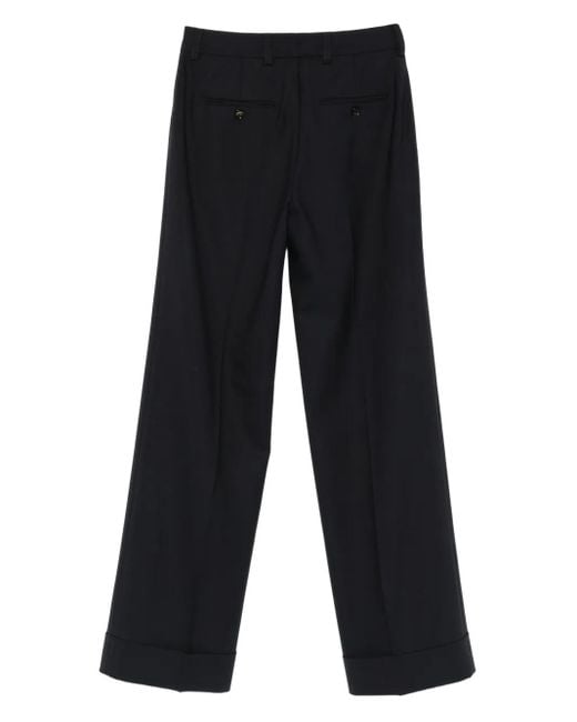 Cellar Door Black Cuffed Trousers