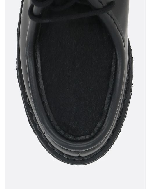 Paraboot Black Michael Leather Derby Shoes