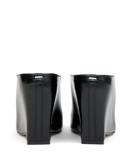 Maison Margiela Black Heel-Less Mules