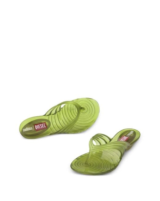 Melissa Green X Diesel Quantum Ribbed Flip-Flops