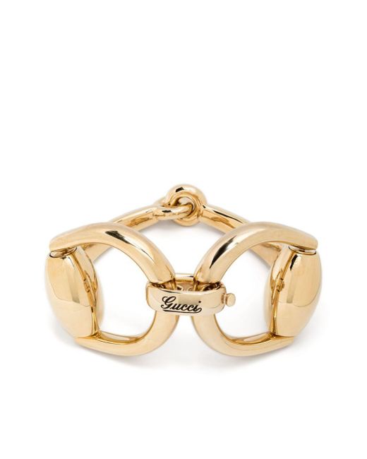 Gucci Metallic Horsebit Armband